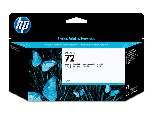 Genuine HP #72 130ml Photo Black C9370A