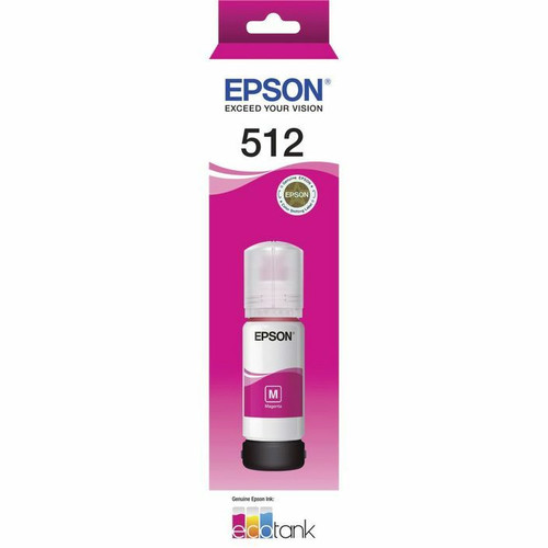 Genuine Epson T512 Magenta Eco Tank Ink