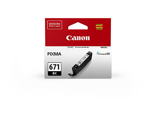 Genuine Canon CLI671 Black Ink Cartridge