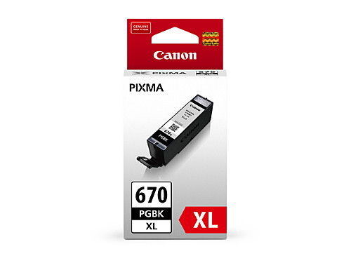 Genuine Canon PGI670XL Black Ink Cartridge