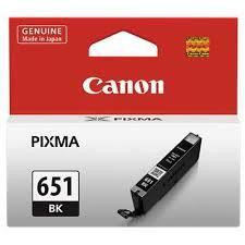 Genuine Canon CLI651 Black Ink Cartridge