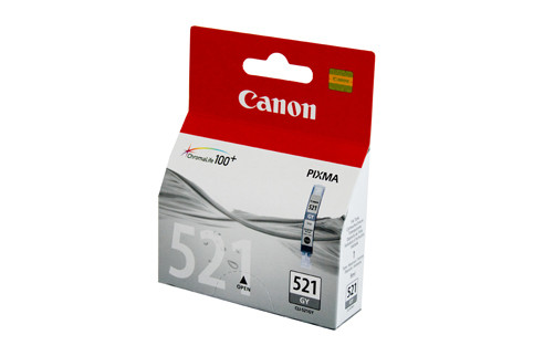 Genuine Canon CLI521 Grey Ink Cartridge - Clearance Sale