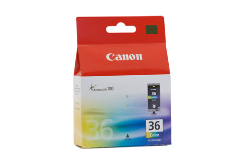 Genuine Canon CLI36C Four Col Ink Tank