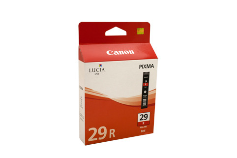 Genuine Canon PGI29 Red Ink Tank