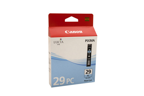 Genuine Canon PGI29 Photo Cyan Ink