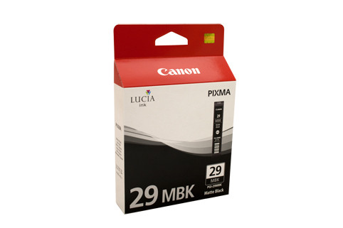 Genuine Canon PGI29 Matte Black Ink Tank