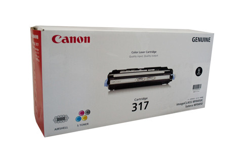 Genuine Canon CART317 Black Toner