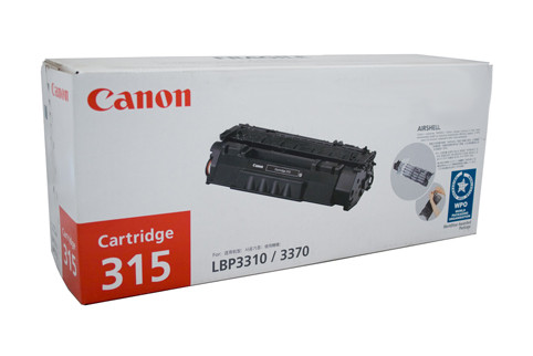 Genuine Canon CART315 Black Toner