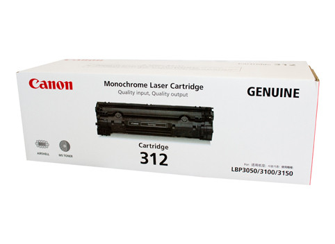 Genuine Canon CART312 Black Toner