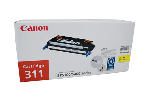 Genuine Canon CART311 Yellow Toner