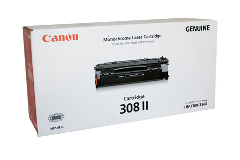 Genuine Canon CART308 H/Y Black Toner
