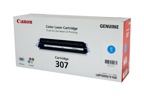 Genuine Canon CART307 Cyan Toner