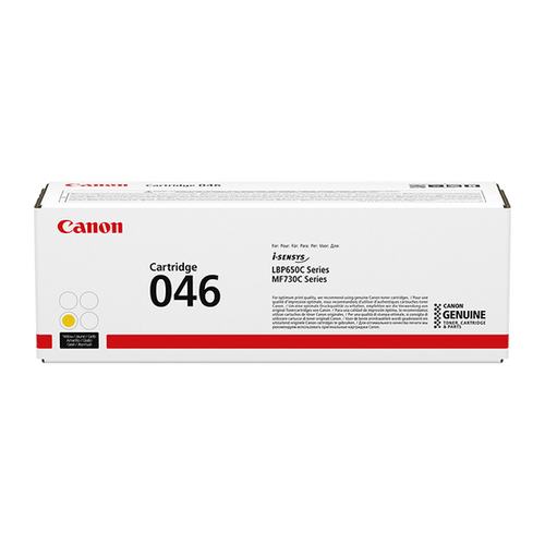 Genuine Canon CART046 Yellow Toner