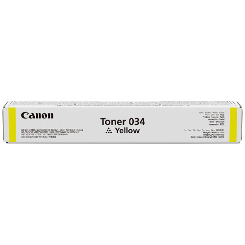 Genuine Canon CART034 Yellow Toner