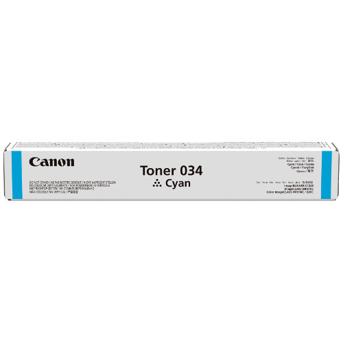 Genuine Canon CART034 Cyan Toner