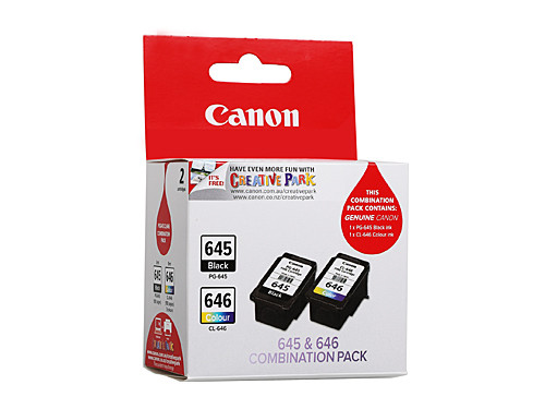 Genuine Canon PG645 CL646 Twin Pack