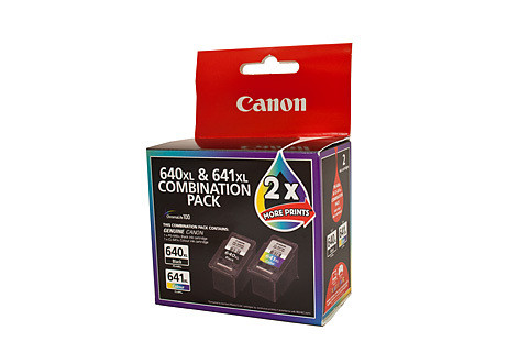 Genuine Canon PG640 CL641 XL Twin Pack
