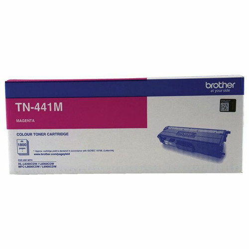Genuine Brother TN441 Magenta Toner Cartridge