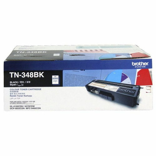 Genuine Brother TN348 Black Toner Cartridge