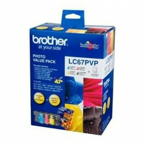Genuine Brother LC67 Photo Value Pack