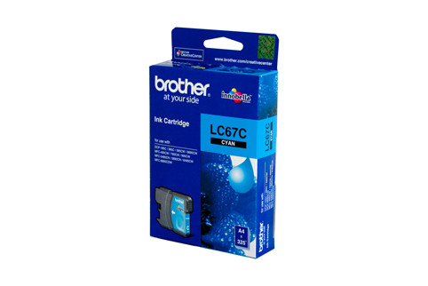 Genuine Brother LC67 Cyan Ink Cartridge