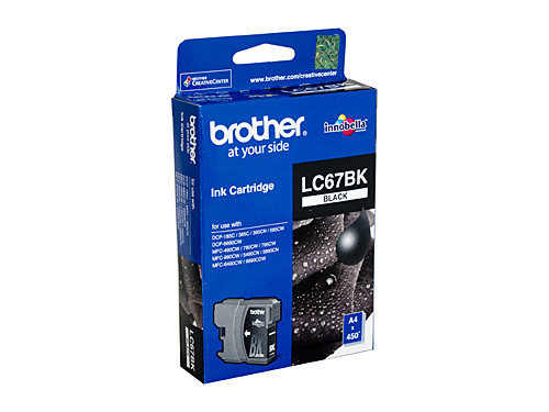 Genuine Brother LC67 Black Ink Cartridge