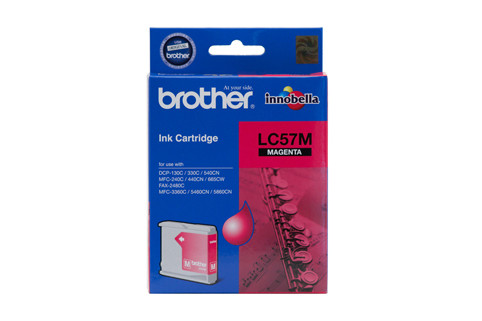 Genuine Brother LC57 Magenta Ink Cartridge