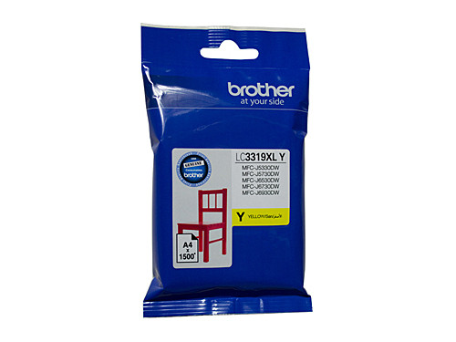 Genuine Brother LC3319XL Yellow Ink Cartridge
