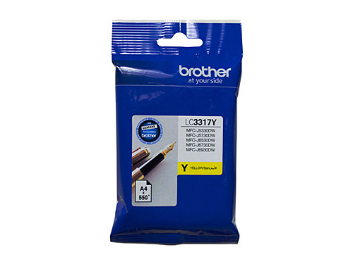 Genuine Brother LC3317 Yellow Ink Cartridge