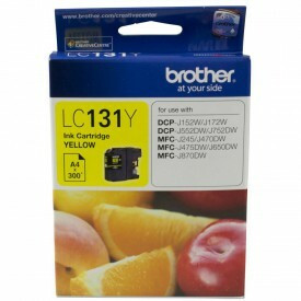 Genuine Brother LC131 Yellow Ink Cartridge