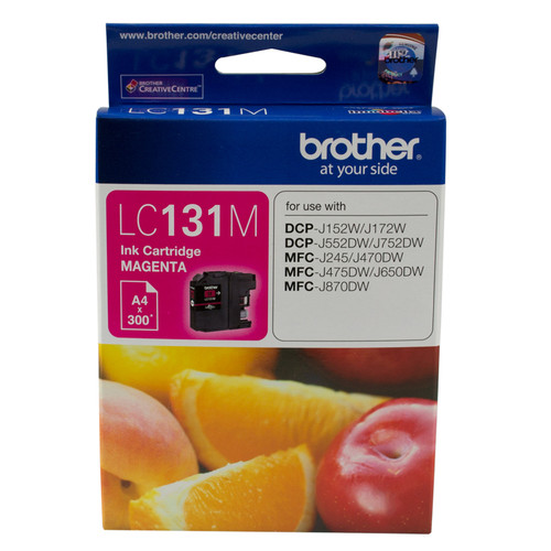 Genuine Brother LC131 Magenta Ink Cartridge