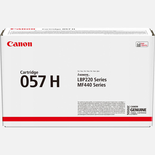 Genuine Canon CART057 Black HY Toner