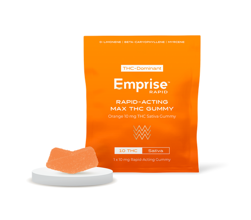 Orange 10mg THC Sativa Gummy