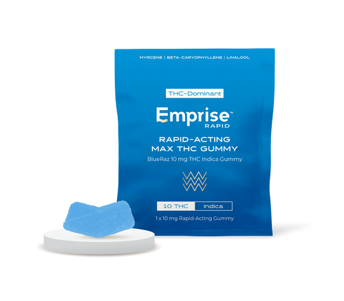 BlueRaz 10mg THC Indica Gummy