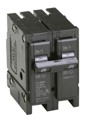 Eaton BR220 20A 2 Pole Breaker