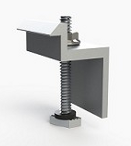 Unirac 302023C Solarmount End Clamp D 38-40mm Clear