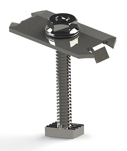 UniRac 302027C Bonding Mid Clamp Size "BC" 30mm to 36mm Clear