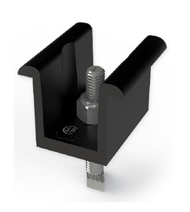 Unirac 302030D Solarmount Mid Clamp Pro 30-51mm - Dark