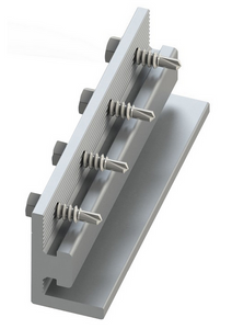 UNIRAC 303018C Bonding Splice Bar Serrated Clear, Qty 1