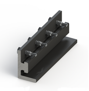 UniRac 303018D SolarMount Serrated Bonding Splice Dark