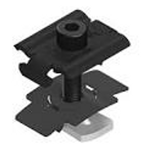 Everest - CrossRail 48 Mid Clamp with Weeb Grounding (Dark)