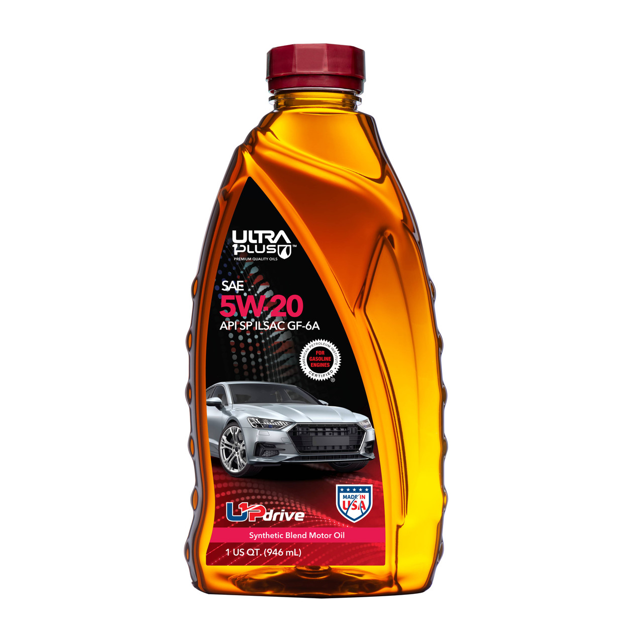 Ultra1Plus SAE 5W-20 Synthetic Blend Motor Oil - High