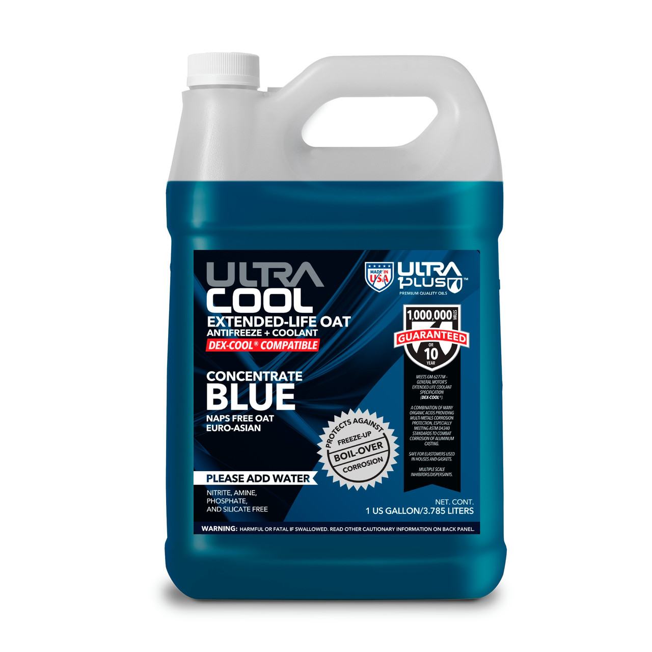 冷凍PS30 H20 ADM20 ADL40 S12 Blue OAT NAPS-Free Antifreeze & Coolant Concentrate