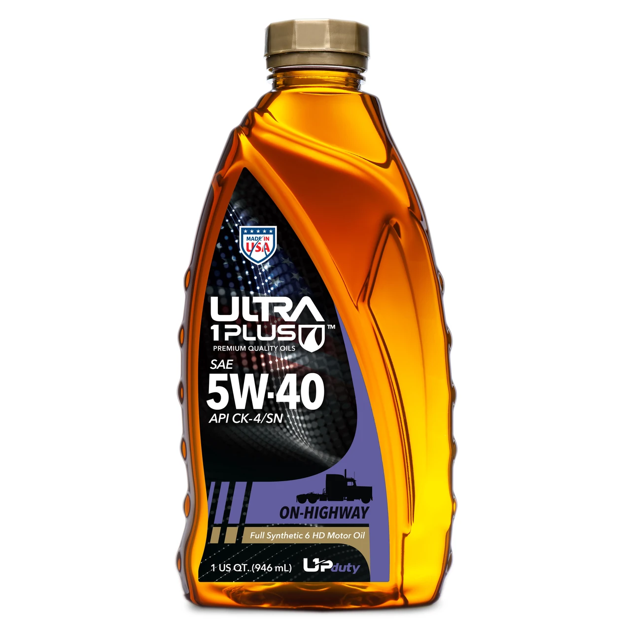 Ultra1Plus SAE 5W-40 Full Synthetic Heavy-Duty Motor Oil