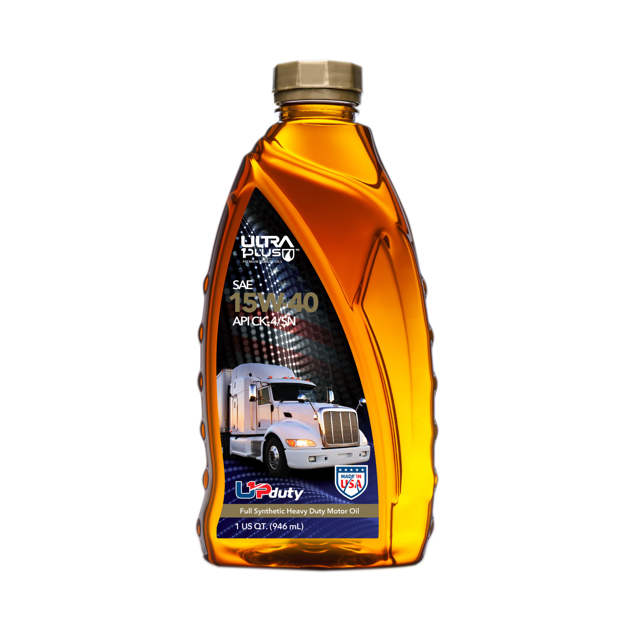 Ultra1Plus SAE 15W-40 Full Synthetic Heavy-Duty Motor Oil