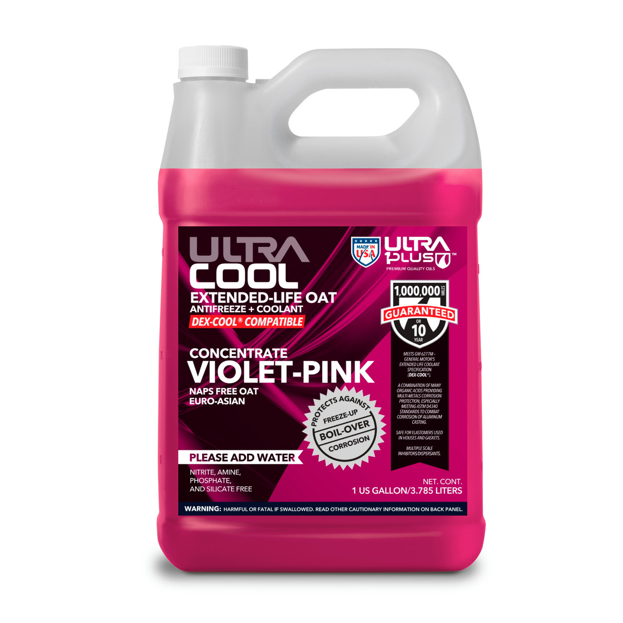 UltraCool Violet Pink OAT Extended Life Antifreeze & Coolant