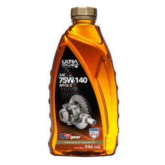 Ultra1Plus SAE 75W-90 Synthetic Gear Lube Oil, API GL-5, MT-1
