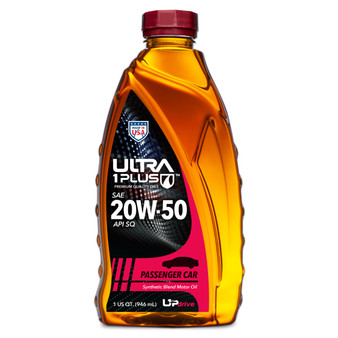 Ultra1Plus SAE 20W-50 Synthetic Blend Motor Oil | API SQ