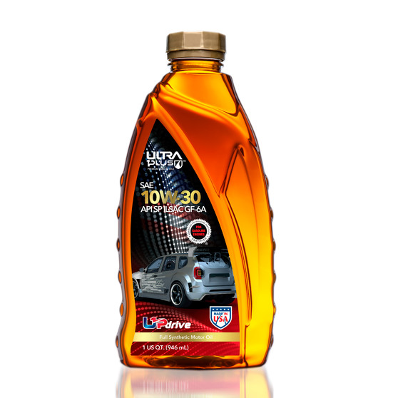 Ultra1Plus 10W-30 Full Synthetic Motor Oil for Cars & Light Trucks