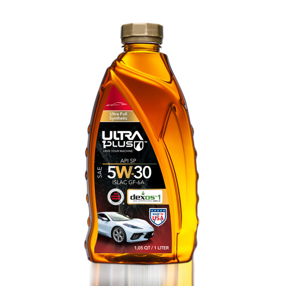 モーターオイル 5W-30 SP ILSAC GF-6A 20L Ultra1Plus SAE 5W-20 Synthetic Blend Motor Oil - High